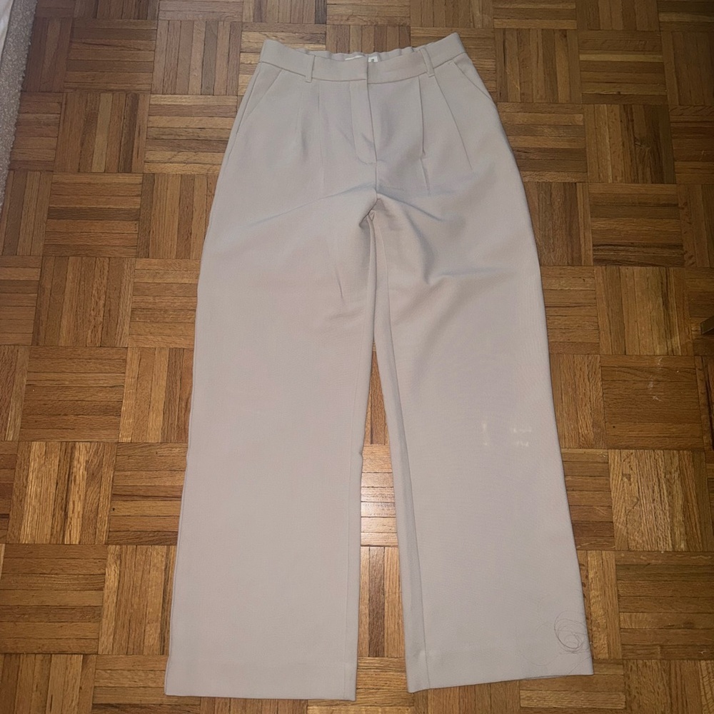 Abercrombie & Fitch A&F Sloane Tailored Wide Leg Pant